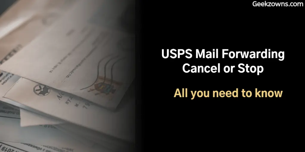 usps mail forward request