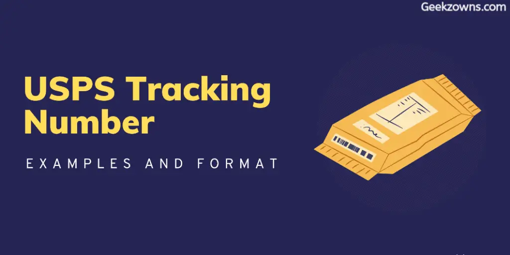 Latest USPS Tracking Number Examples And Format GeekzOwns   USPS Tracking Number Examples N Format 