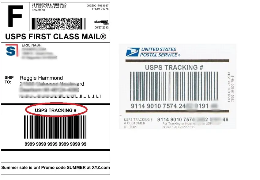 usps tracking number lookup by number