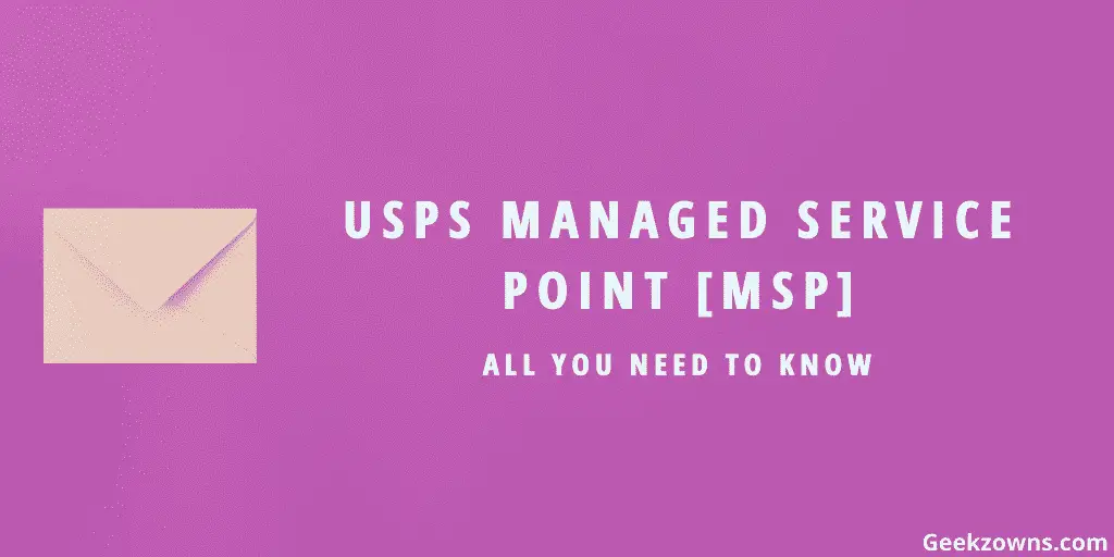 USPS Managed Service Point