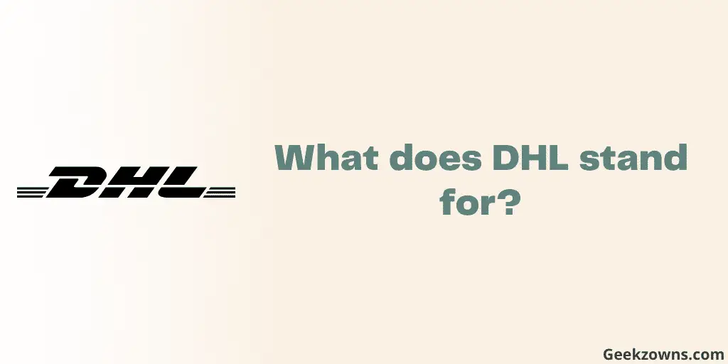 What does DHL stand for_