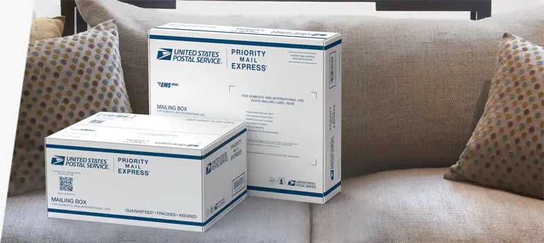 USPS Priority Mail Express box