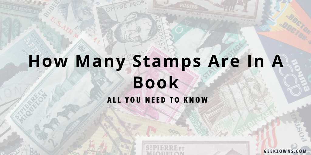 How Many Stamps Are In A Book