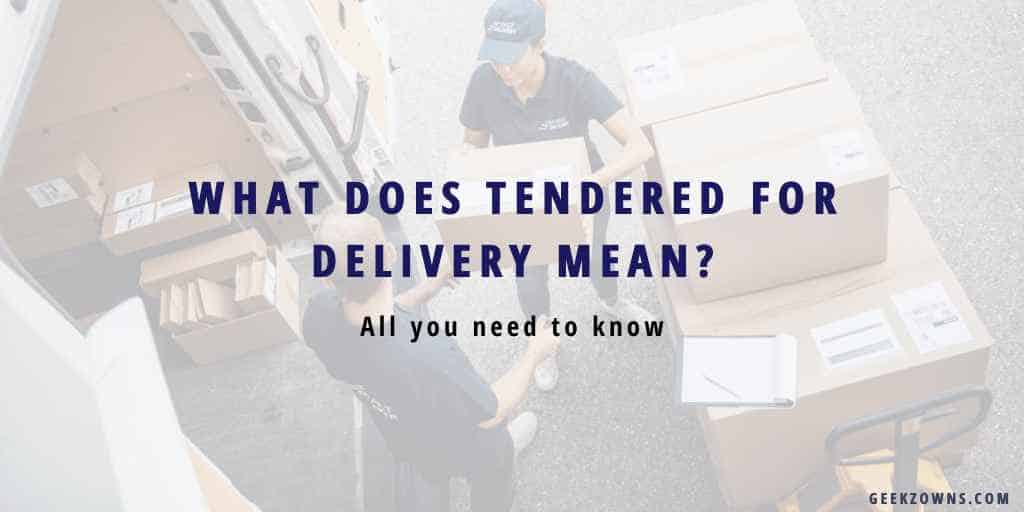 What Does General Delivery Mean On Returned Mail