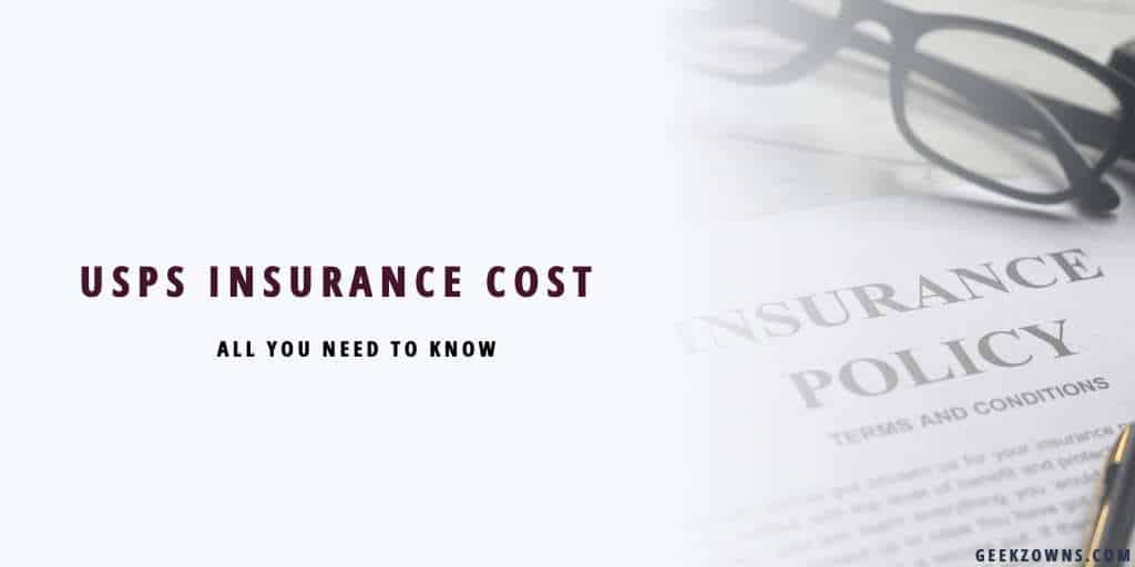 USPS Insurance Cost